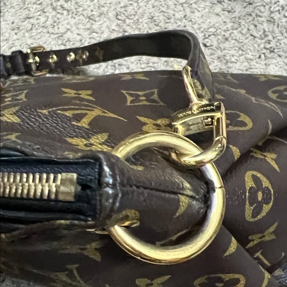 3346 Louis Vuitton Monogram Handbag Pallas MM - Picture 5 of 12